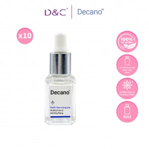 Combo 10 lọ Nước hoa vùng kín Decano hương hoa cỏ phương Đông 5ml